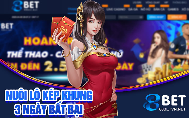 Nuôi Lô Kép Khung 3 Ngày Bất Bại - UVION.WIN