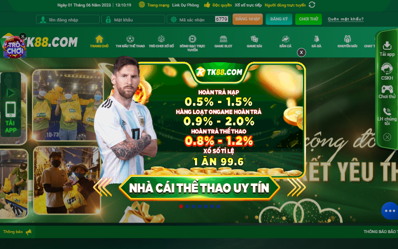 TK88 - Trải nghiệm hấp dẫn thế giới cờ bạc trực tuyến - UVION.WIN
