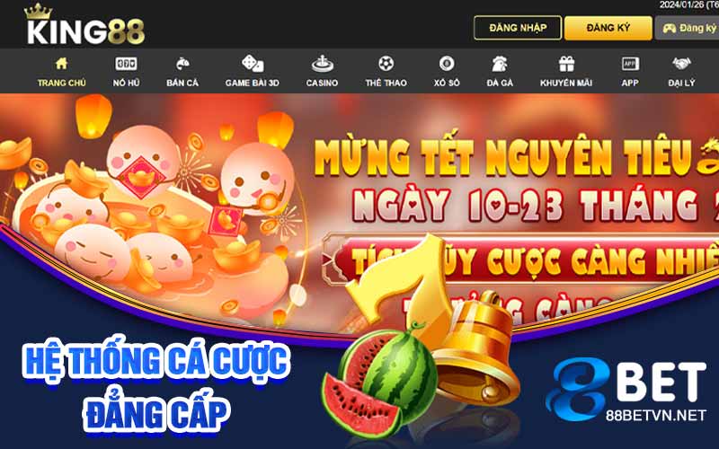 Nhà Cái King88 - Nơi Trải Nghiệm Cá Cược Đẳng Cấp Nhất - UVION.WIN