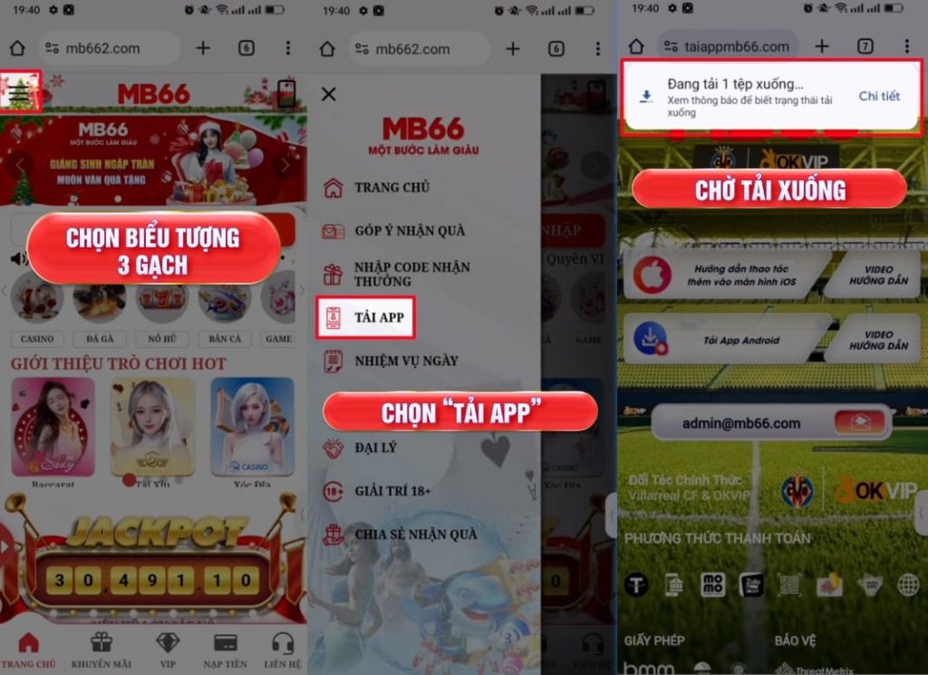 Hướng Dẫn Tải App MB66 Đơn Giản Và An Toàn Chỉ Mất 5 Phút - UVION.WIN