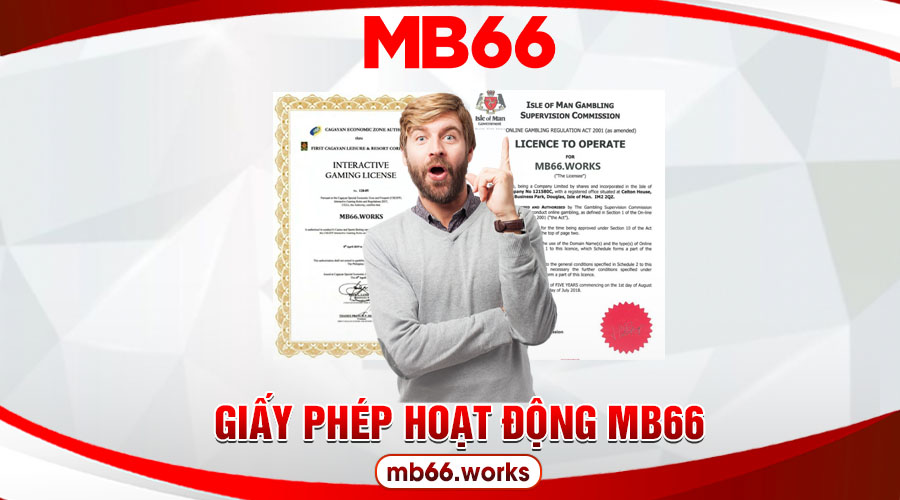 Các Loại Giấy Phép Hoạt Động MB66 Đang Sở Hữu - UVION.WIN