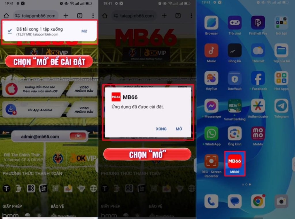 Hướng Dẫn Tải App MB66 Đơn Giản Và An Toàn Chỉ Mất 5 Phút - UVION.WIN